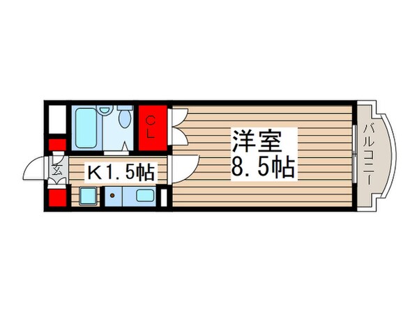 ランド津田沼の物件間取画像